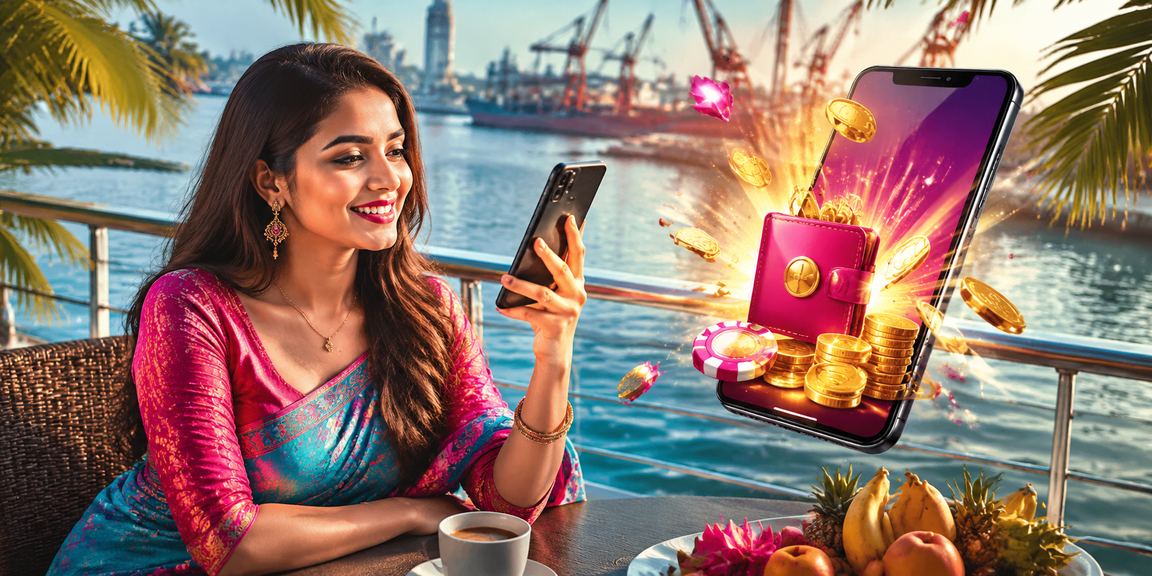 খুলনা শহরের মোবাইল পেমেন্ট সুবিধা উপভোগ করছেন বাংলাদেশি মডেল